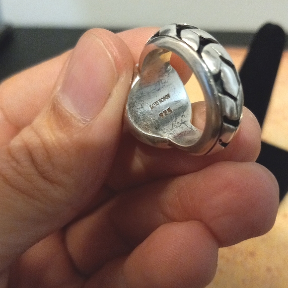 Lori Bonn 925 amber ring - Picture 10 of 11